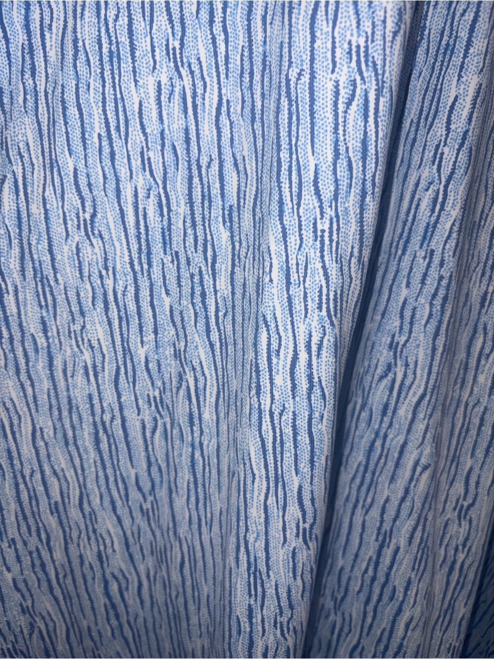 J. McLaughlin Pale Blue Wrap Midi Dress with Tie Waist - Picture 8 of 11